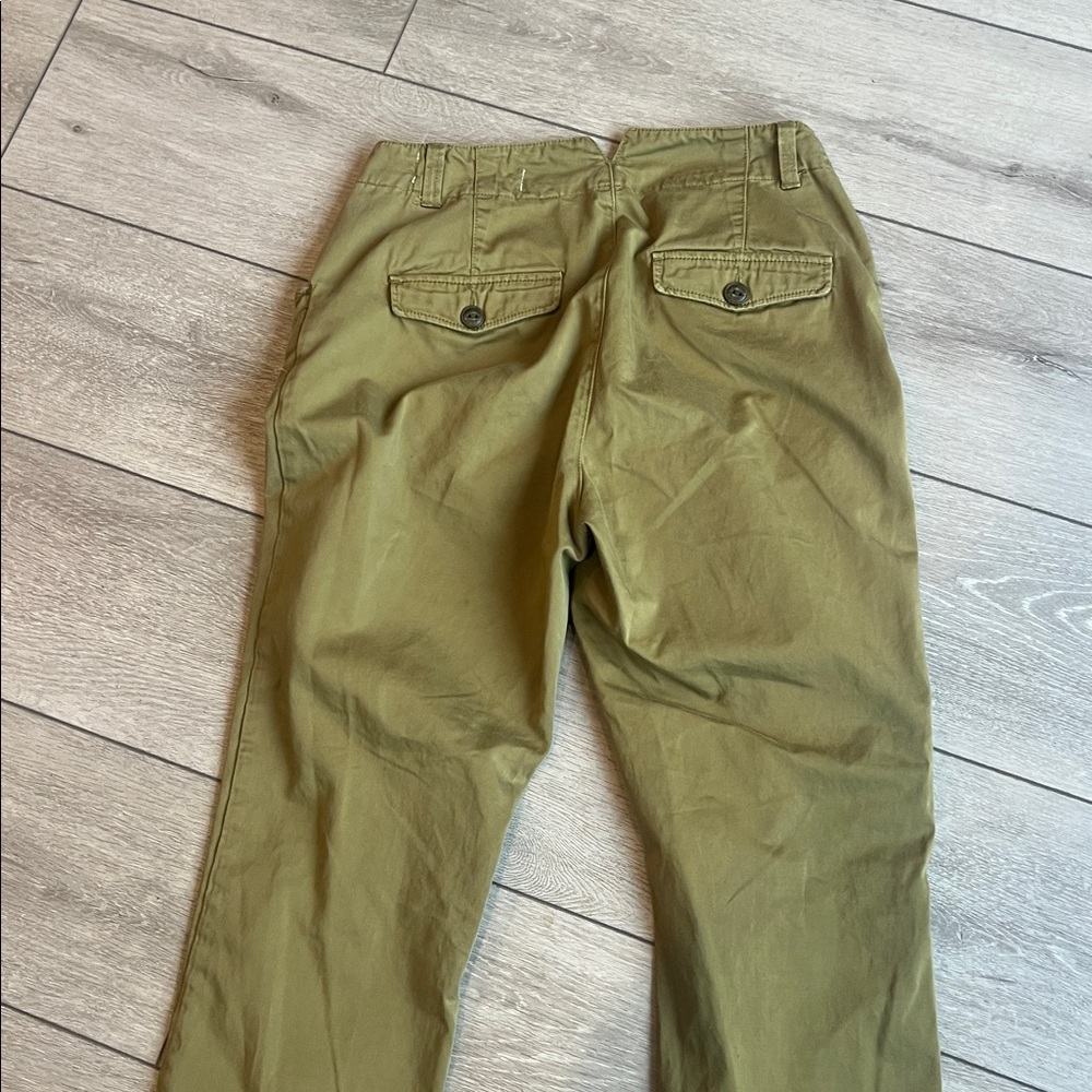 rag & bone Olive Utility Classic field cotton Chinos size 26 - Picture 8 of 8